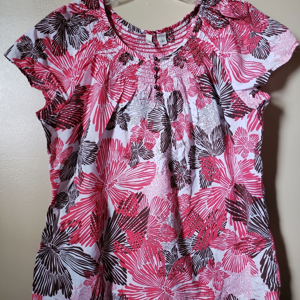 Summer printed top